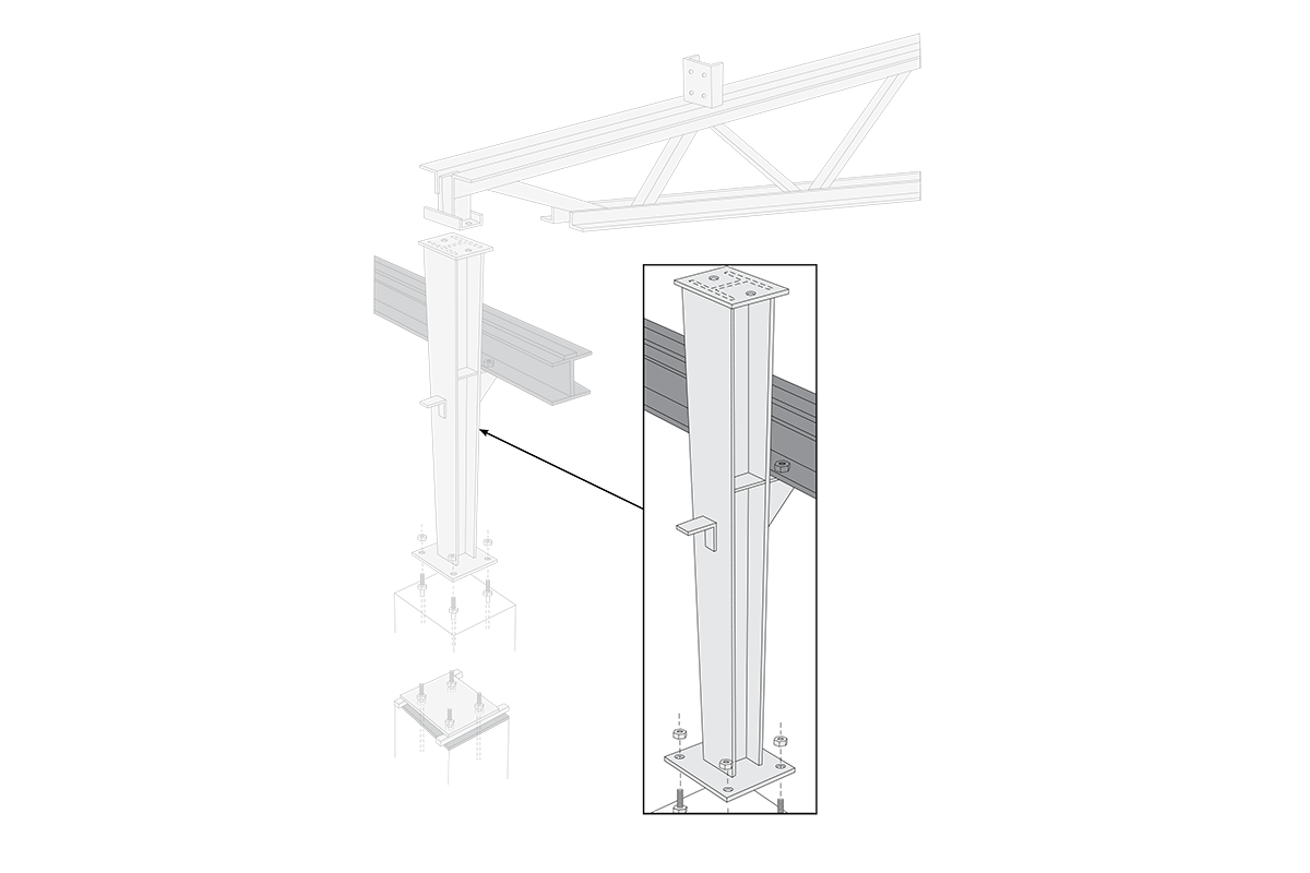 Stalstomme Stalpelare 1200X800 12303892